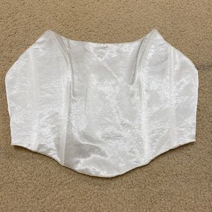White Corset Top